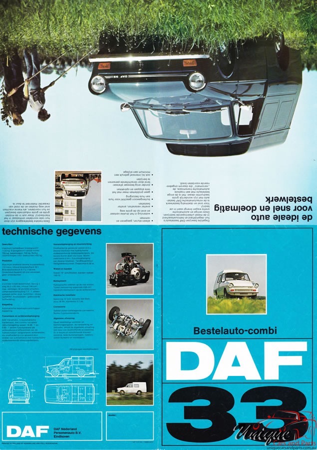1972 DAF 33 Brochure Page 5